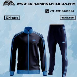 Survêtement d'hiver avec logo personnalisé pour hommes Taille XL Supérieure Ensemble GSM % Polyester Style uni Course à pied Jogging Comprend l'impression client - Product Image 6