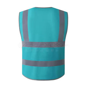 High Quality Custom Logo Reflective <b>Safety</b> Vest Polyester Material with Mesh Feature Protective Vest - Product Image 4
