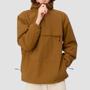 Fashionable <b>Pullover</b> Windbreaker <b>Jackets</b> with Hooded Collar Pattern Decoration Customizable Your Own Logo Private Label Option - Product Image 5