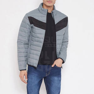 2025 Color sólido Casual hombres chaqueta acolchada Streetwear nueva moda a prueba de viento hombres chaqueta acolchada - Product Image 5