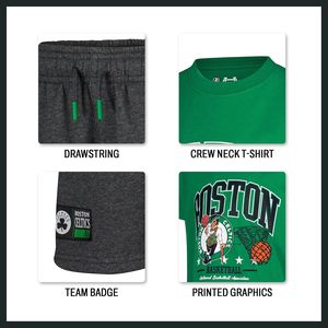 Ensemble t-shirt et short de basket-ball officiels Game Boys, super doux - Product Image 5