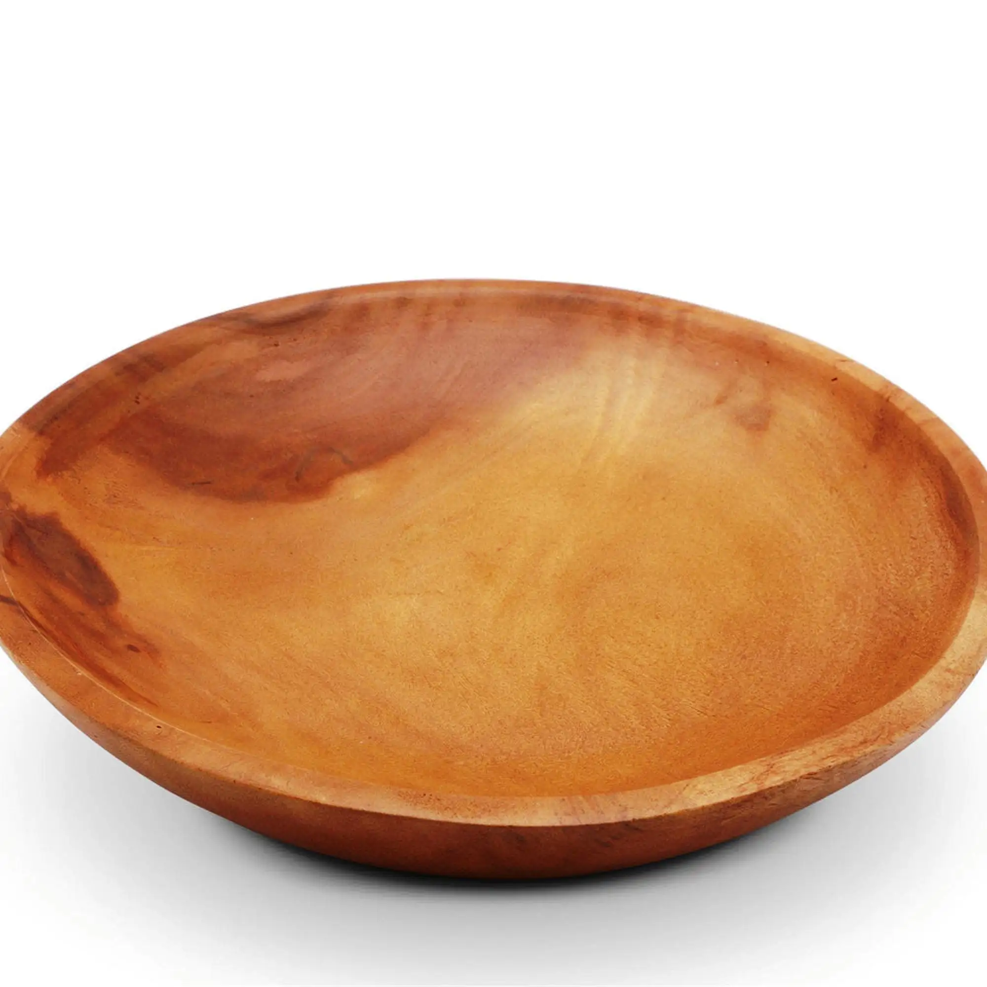 Mangkuk penyaji kayu Acacia untuk buah atau mangkuk kayu salad Online dengan harga terbaik ukuran kustom terlaris dibuat di India