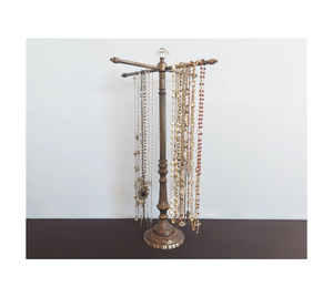 Best Design Brass Jewelry Hanging Holder Stand Modern Design <b>Top</b> Quality With <b>Silvers</b> Plated High Quality for Sale - Product Image 3