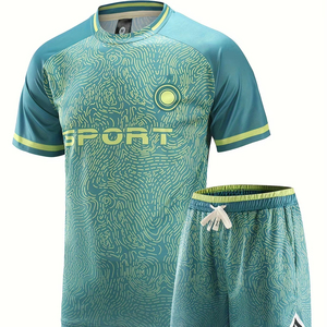 Ensemble de maillots de football d'équipe de sublimation personnalisés haute performance Anti-bactérien Stretch Séchage rapide Respirant Léger 100% - Product Image 1