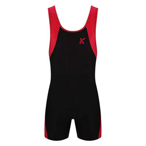 Combinaisons de lutte pour hommes - Combinaison de fitness personnalisée imprimée en spandex/polyester, légère et respirante, marque KANEKA SPORTS - Product Image 1