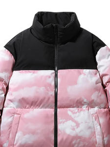 Chaqueta acolchada de burbujas de invierno de alta calidad para hombre, superventas, de cuero ligero regular con decoración de piel, calidez para exteriores - Product Image 4