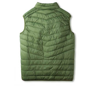 Veste de gilet bouffant sans manches à la mode pour les hommes de haute qualité coupe-vent vêtements de plein air gilet bouffant avec des quantité minimale de commande bas - Product Image 6