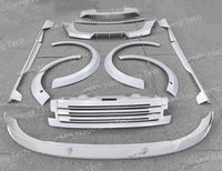 Kit de carrosserie en Fiber de carbone de mise à niveau de Style SVN pour Land Rover Rangerover SUV Kit de carrosserie large de becquet de lèvre avant