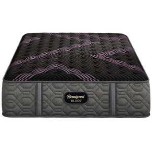 AUTHENTIQUE Ensemble de matelas en mousse Black Series Three Plush Pillowtop Split King avec tête de lit uniquement, design moderne pour chambre d'hôtel - Product Image 1