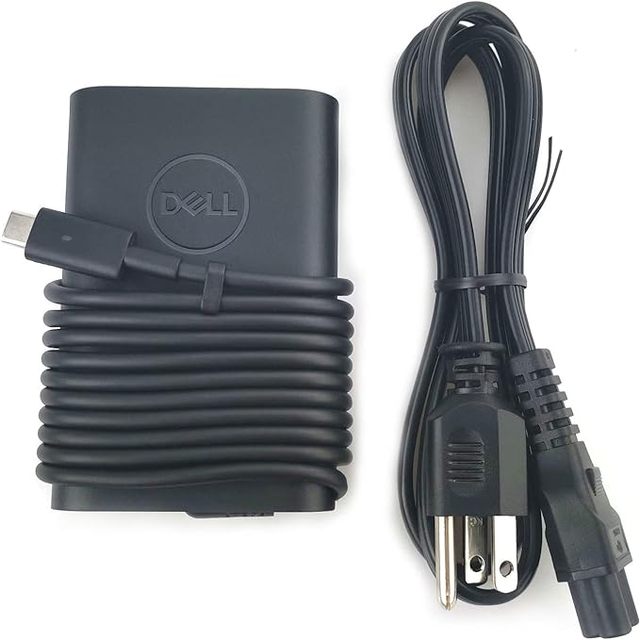 NEW Laptop For Dell XPS 12 9250 XPS 13 9350 9360 9365 9370 9380 Latitude 7370 65W TYPE-C 3P Charger AC adapter USB 0V2TJ7 V2TJ7