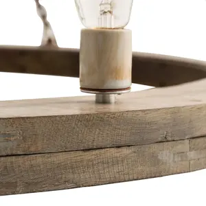 Hot Sale Wooden Hanging <b>Chandelier</b> With Cheap Price Decorative <b>Chandelier</b> for Decorate Home Hotels Restaurant Indian Metal - Product Image 3