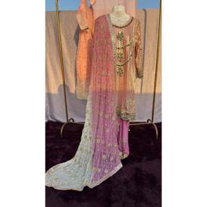 Elegant Women's Satin Embroidered Suits Collection - Product Image 1