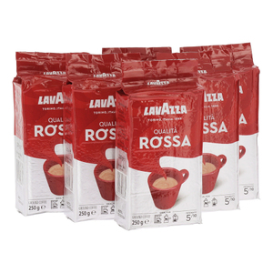 Café Molido Lavazza Qualità Rossa 250g, Tueste Italiano Intenso, Sabor Suave, Granos de Café Premium para Espresso y Preparación por Goteo - Product Image 3