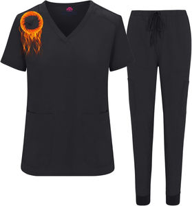 Custom Logo Nurse Scrub Uniform <b>Sets</b> Hospital Medical Clothes Cotton Polyester <b>Doctors</b> Nursing Workwear - Product Image 6