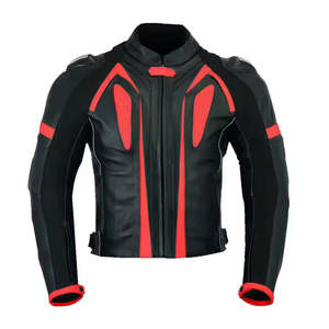 Nuevo Traje de Motocicleta de Cuero Personalizado de Alta Calidad para Hombre, Resistente al Viento, Transpirable y de Secado Rápido - Product Image 2