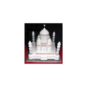 Modèle de Taj Mahal blanc de revendeur indien pour le cadeau fait de Makrana Tajmahal fabricant et exportateur direct de modèle de marbre Tajmahal - Product Image 1