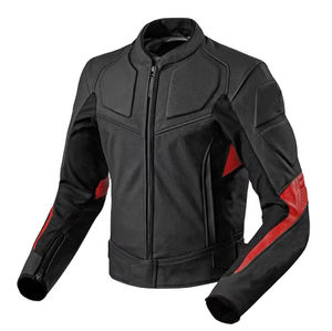 Chaqueta de Motociclista de Cuero para Hombre, Resistente al Viento, Colores Personalizados, Todas las Temporadas, Calidad de Exportación, Fabricante OEM 2026 - Product Image 1