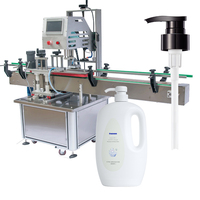 Machine de capsulage cosmétique multifonctionnelle à 4 roues Machine de capsulage de bouteilles sous vide Machine de scellage de bouteilles Machine d'emballage