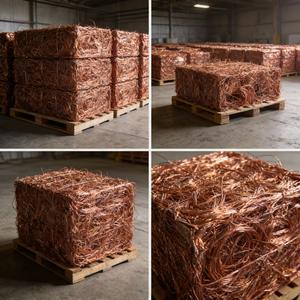 เศษลวดทองแดง ลวดทองแดงบริสุทธิ์ สีทองเหลือง วัสดุที่ไม่หุ้มฉนวน สำหรับการหลอมในอุตสาหกรรม - Product Image 4