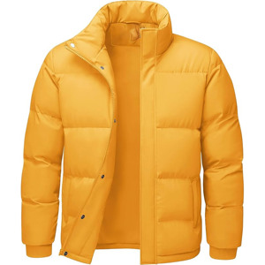 Veste d'hiver matelassée pour femme moderne et tendance, tissu tissé respirant, coupe-vent, construction isolée - Product Image 1