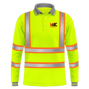 PAKISTAN NO.1 High Quality Reflective Safety Traffic <b>T</b> <b>Shirt</b> Construction <b>Hi</b> <b>Vis</b> Work <b>Shirts</b> With Pocket <b>T</b>-<b>shirts</b>. - Product Image 1