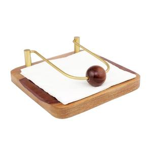 Porta Servilletas de Madera, Diseño Elegante Hecho a Mano para Cocina, Mesa de Comedor, Soporte para Papel Higiénico - Product Image 5