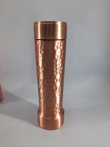 Bouteille d'eau en cuivre personnalisée, Design martelé Antique, artisanat naturel, bouteille d'eau en cuivre - Product Image 5