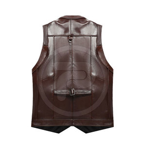 เสื้อกั๊กหนังแขนกุด - Product Image 3