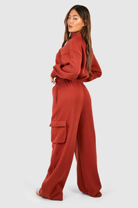 Nouveau survêtement à col montant pour femmes avec logo personnalisé respirant, professionnel, décontracté, avec fermeture éclair, hiver - Product Image 6