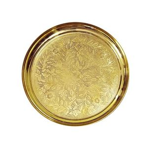 Bandeja de Servicio de Latón Resistente que Ofrece Resistencia, Equilibrio y Fiabilidad a Largo Plazo para Uso Diario y Festivo - Product Image 3