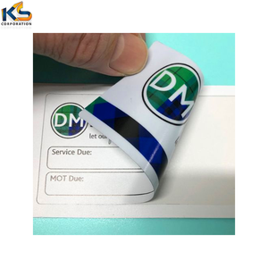 Tùy chỉnh có thể ghi double side PVC <span class=keywords><strong>Stickers</strong></span> cho cửa sổ xe nhãn với UV in ấn không thấm nước & thân thiện với môi - Product Image 5