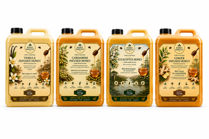 <b>Honey</b> Harvest Raw <b>Honey</b> 20kg Pure Natural From Madagascar Premium Quality Bulk Amber Color - Product Image 3