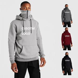 Wholesale Quality Black Eco-Friendly Reversible Heavyweight Customized Design Your Own Pullover Tracksuit <b>Jogger</b> Mens Sweatsuit - Product Image 1
