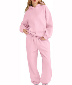 2025 nueva llegada ropa de entrenamiento estampada cómoda para mujer chándales de invierno de moda para mujer al por mayor OEM tamaño adulto - Product Image 3