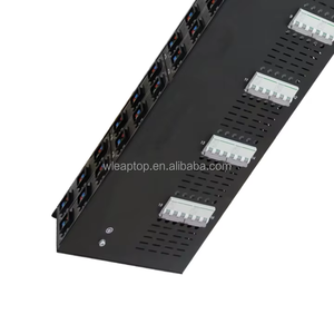 Livraison Rapide Disjoncteur Triphasé 24/48 Voies 125A 160A PA45 Métal pour Unité de Distribution d'Énergie (PDU) Montable en Rack S21 T21 P13 P33 C19 - Product Image 4