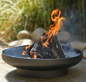 Elegant Luxury Modern Steel <b>Fire</b> Pit for Outdoor Garden Patio Durable Freestanding <b>Portable</b> <b>Fire</b> Bowl for Backyard Heating - Product Image 1