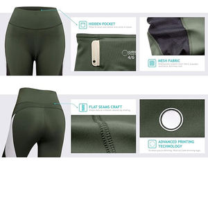 กางเกงเลกกิ้งเอวสูงสำหรับสตรีกางเกงโยคะยืดได้2025 - Product Image 5