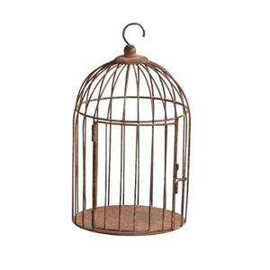 Cage à oiseaux élégante en métal faite à la main Cage à oiseaux décorative en fer suspendue durable pour jardin extérieur balcon utilisation intérieure - Product Image 6