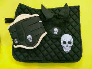 Professional Custom Made All Purpose Saddle <b>Pad</b> 15mm Polyester <b>Foam</b> Dressage Horse Quilting English Saddle Equestrian Full Sets - Product Image 2