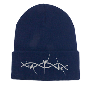 Fabricant de bonnet conception personnalisée logo léger doux à coudre à la main bouton Bonnet en tricot chapeau d'hiver - Product Image 6