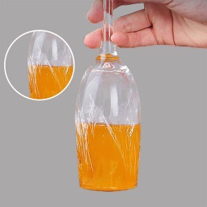 Muestra gratis, productos baratos más vendidos, 2025 PVC, película adhesiva para alimentos, Rollo Jumbo para alimentos, envoltura de plástico, película transparente para alimentos - Product Image 5