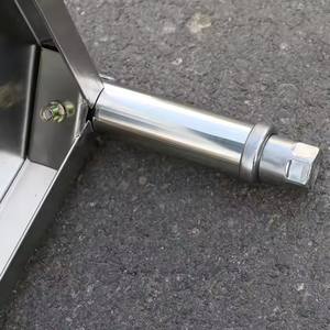 Easy Clean Stainless Steel Work Table 201 304 Material <strong>Restaurant</strong> Workbench Commercial Kitchen Prep Station Heavy Duty - Product Image 4