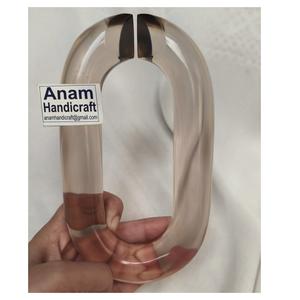 Adornos de Pared de Cadena Acrílica Modernos Personalizados, Hechos a Mano, Adornos Colgantes de Resina Modernos para Decoración del Hogar, Listos para el Festival Diwali - Product Image 1