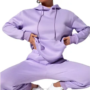 KY WHITE DOTS Print Stacked Flared Chándal Mujer Sweat Suit Set Womems Conjuntos de dos piezas - Product Image 1