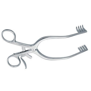 Source d'alimentation manuelle Beckmann 32cm écarteur chirurgical à retenue automatique pointu équipement chirurgical général - Product Image 5