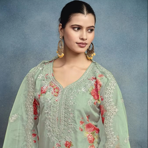 Ropa de novia elegante paquistaní Salwar Kameez de diseñador más vendida, producto exclusivo de alta demanda de calidad superior para mujer - Product Image 1