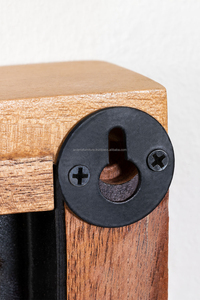 Tête de lit murale en bois design moderne de haute qualité Mobilier de chambre à coucher en bois massif pour intérieur de maison d'hôtel bon marché en Indonésie - Product Image 4