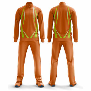 Custom Street Style Tracksuit Jacket and <b>Trouser</b> Men Women Youth Teamwear Training Suit Wholesale 100% Polyester Tracksuit - Product Image 5