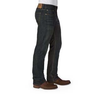 Jean droit décontracté en denim noir et gris pour hommes, été/hiver, coton respirant extensible, taille 40-44 - Product Image 5
