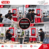 Machine de fraisage CNC verticale 5 axes SIEG ECO1, broche ER11, haute précision, équipement de formation pour écoles, laboratoires et fablabs